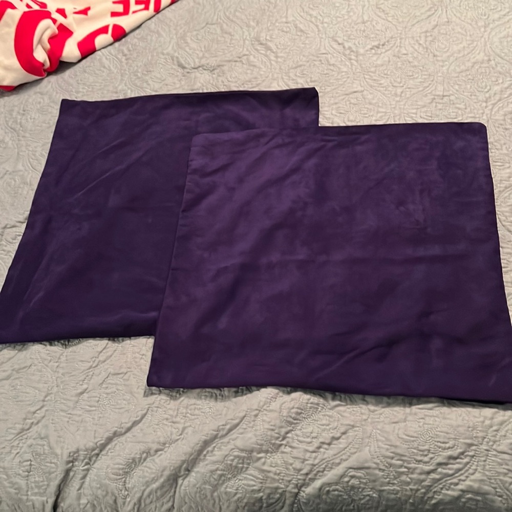 Purple throw pillow cases 18x18